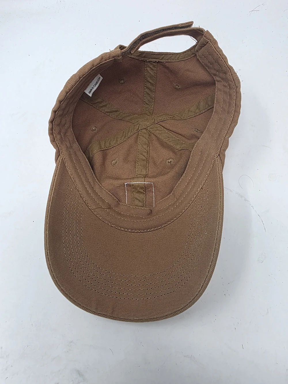 Carhartt Canvas Cap Carhartt Brown Child OSFM Adjustable Strapback Hat Kids